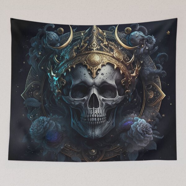 Item preview, Dark fantasy skull version 2 designed and sold by PM-Artistic.