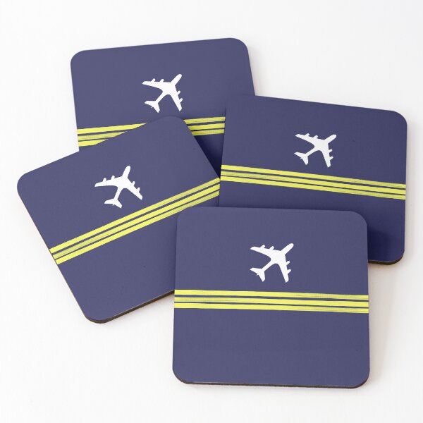Item preview, Airplane Lover Pilot First Officer Stripes designed and sold by Ikaroots.
