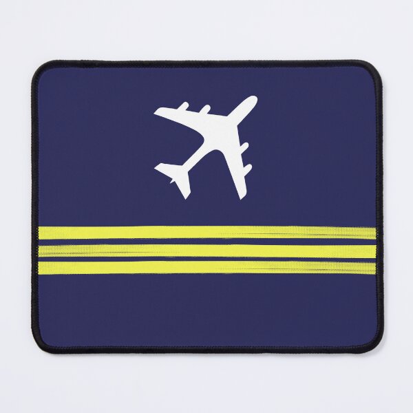Item preview, Airplane Lover Pilot First Officer Stripes designed and sold by Ikaroots.