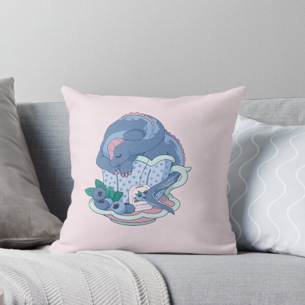 Item preview, Teacup Dinos: Blueberry Tea Brachiosaurus designed and sold by evekajander.