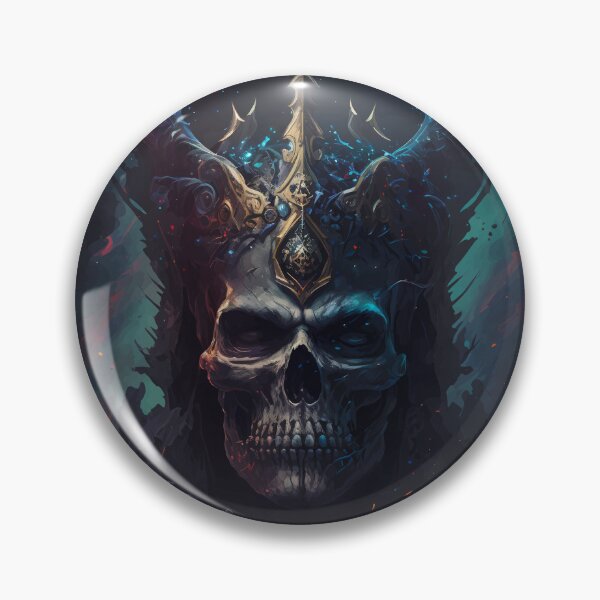Item preview, Dark fantasy skull version 1 designed and sold by PM-Artistic.