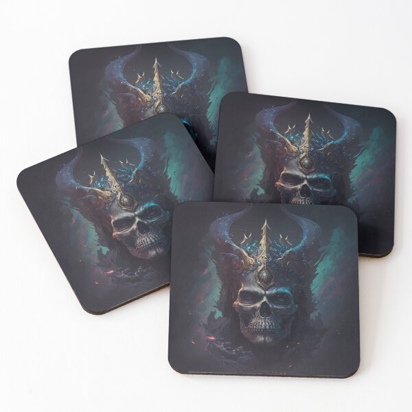Item preview, Dark fantasy skull version 1 designed and sold by PM-Artistic.