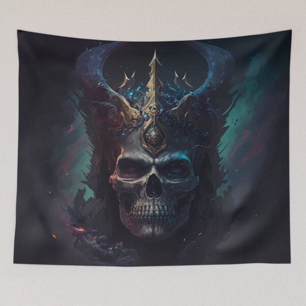 Item preview, Dark fantasy skull version 1 designed and sold by PM-Artistic.