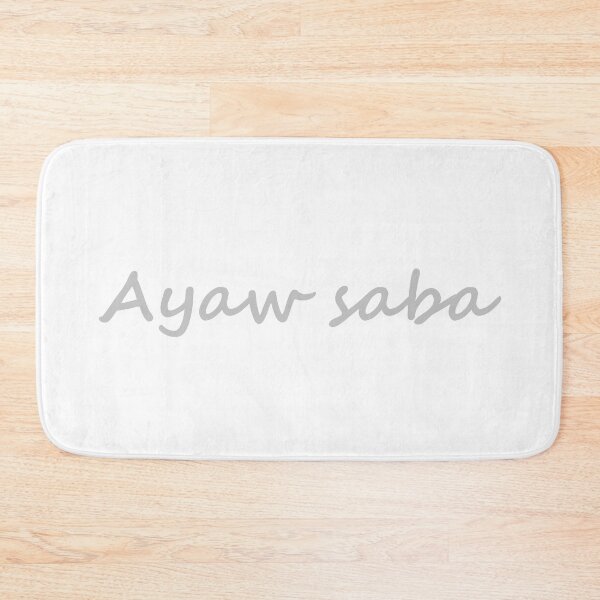Artikelvorschau, "Ayaw saba" ist Bisaya / Cebuano bedeutet auf Englisch "Don't tell". entworfen und verkauft von PabloBSanchez.