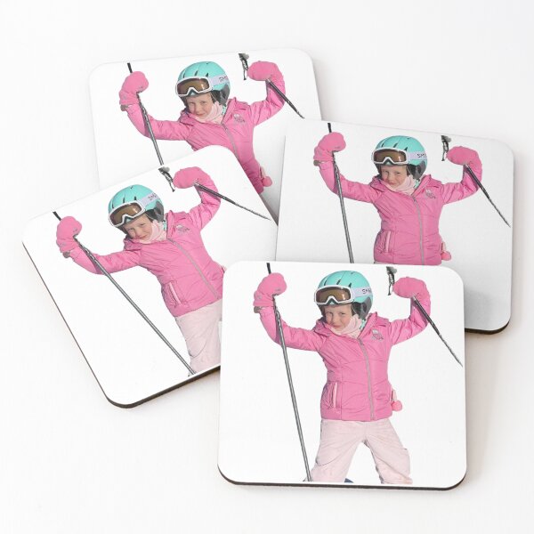Item preview, like nastya pink jacket, like nastyaIce skating, cute nastya in snow designed and sold by theJuniorJams.
