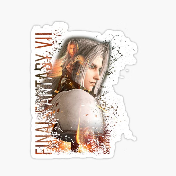 Item preview, Sephiroth-Final Fantasy 7 designed and sold by AngeliaLucis.