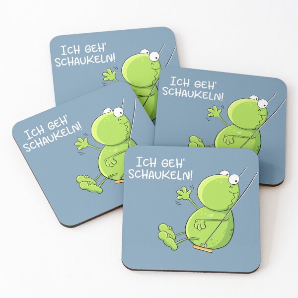 Artikelvorschau, Lustiger Frosch Auf Der Schaukel entworfen und verkauft von modartis.