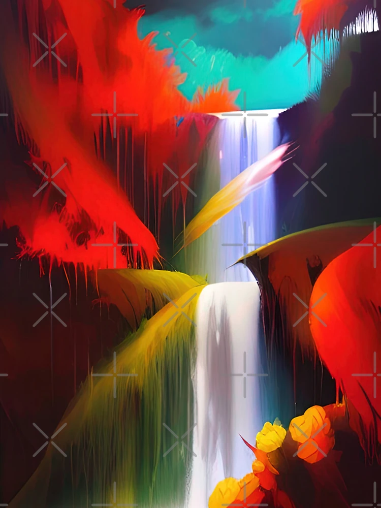 Thumbnail 4 of 4, iPhone Case, Intriguing Waterfall designed and sold by RockingPandS.