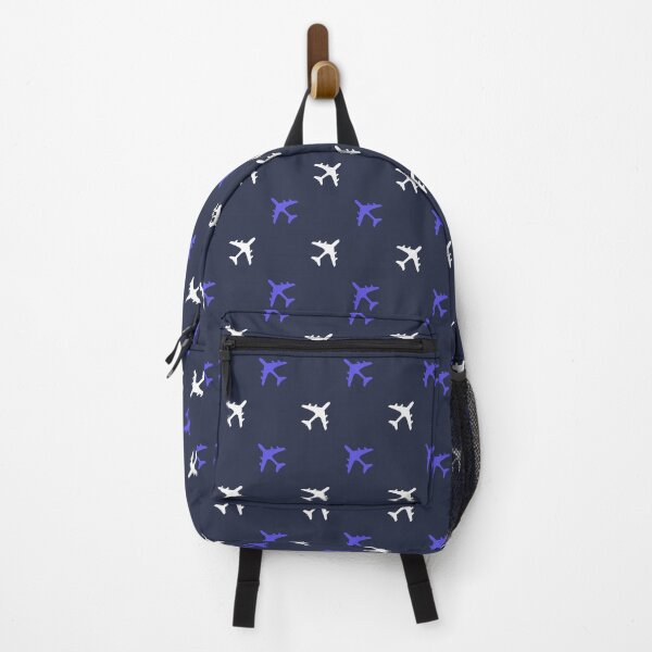 Item preview, Airplanes Pattern / White and Blue Aircrafts designed and sold by Ikaroots.