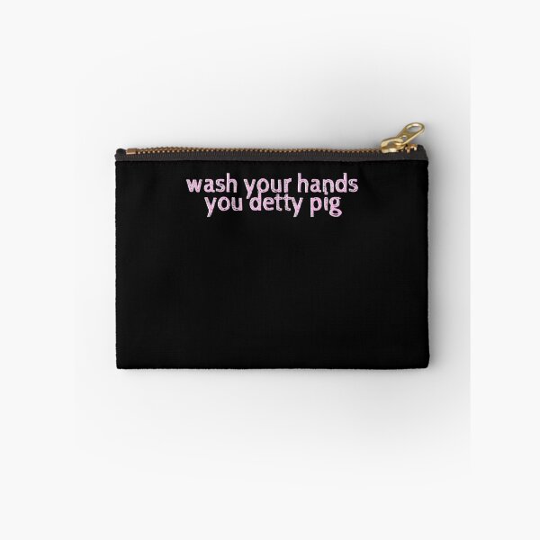 Item preview, wash your hands you DETTY PIG  designed and sold by WildRoverss.