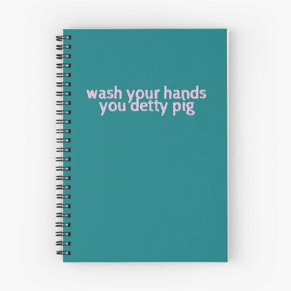 Item preview, wash your hands you DETTY PIG  designed and sold by WildRoverss.