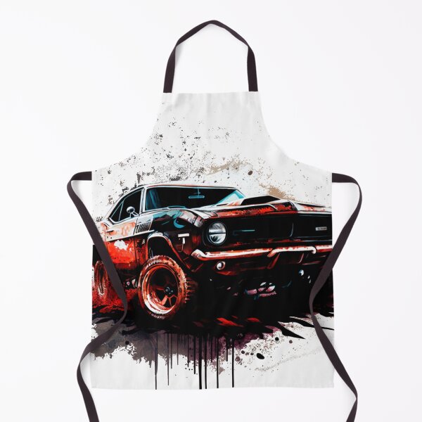 Item preview, Muscle car on mud designed and sold by AndrewWorld.