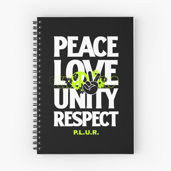 Item preview, Peace Love Unity Respect (green) designed and sold by Discothreadz.