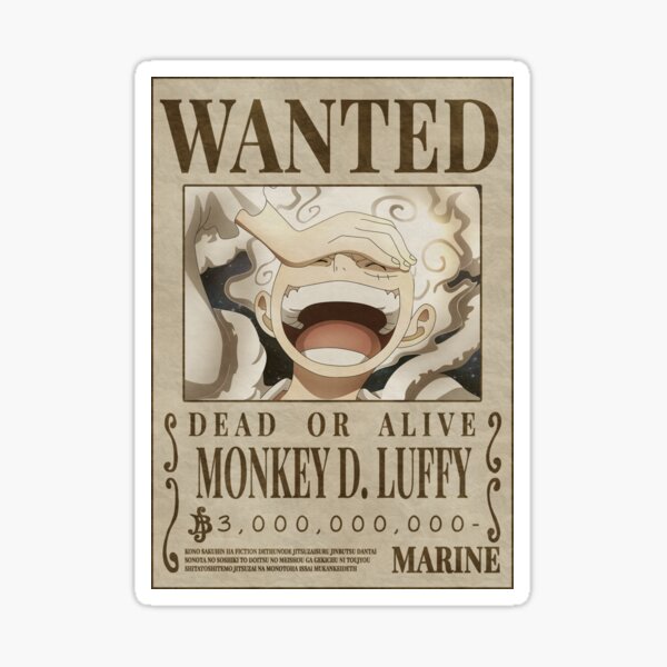 Gold D Roger Wanted poster one piece bounty (2023 updated price )  Essential T-Shirt for Sale by justchemsou