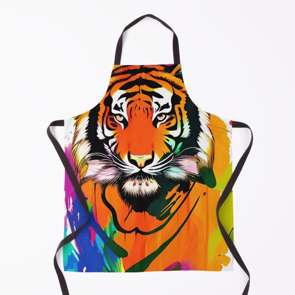 Item preview, Tiger Paint Splatter designed and sold by RockingPandS.