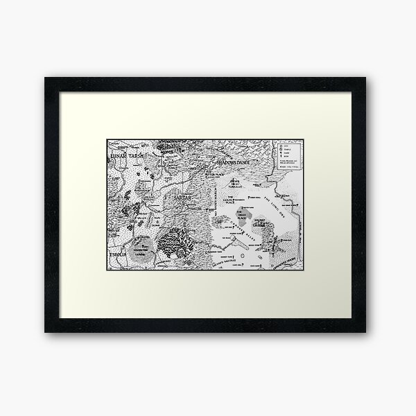 Vista previa del artículo con la obra «RQ2 DRAGON PASS Y PRAX Map», diseñado y vendido por Chaosium.