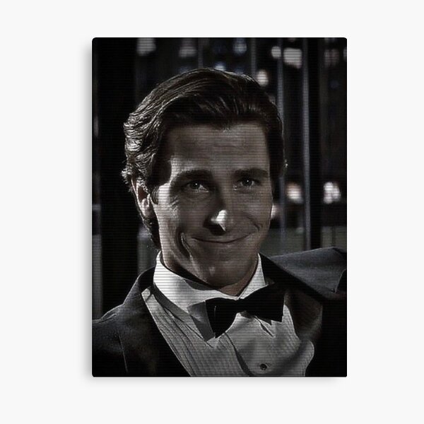 Patrick Bateman Canvas Prints for Sale Redbubble