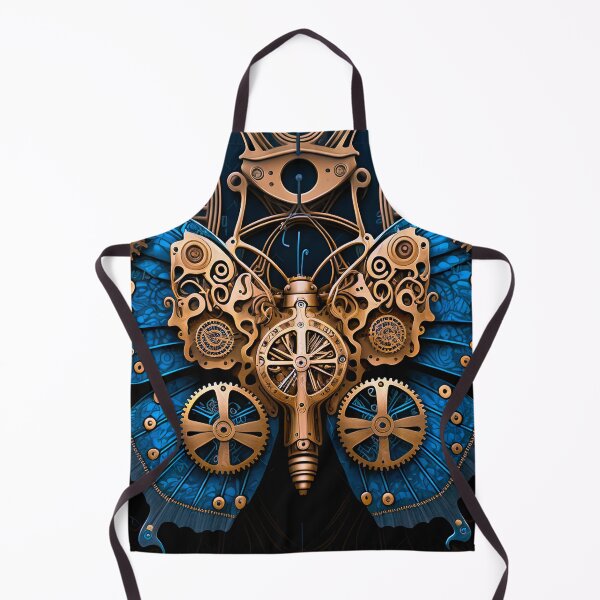 Item preview, Steampunk Butterfly Pattern | Steampunk Butterfly | Future Butterfly | Mechanical Butterfly | Steampunk Animals |high resolution designed and sold by Synthetic-Intel.