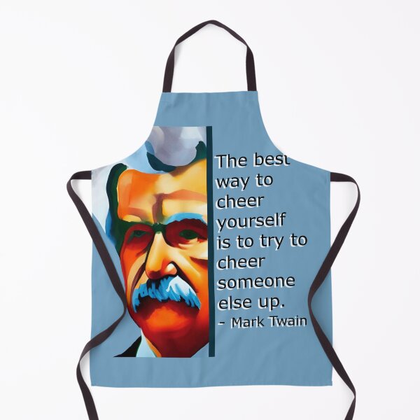 Item preview, How to cheer up yourself - Mark Twain designed and sold by JoanNinjaHen.