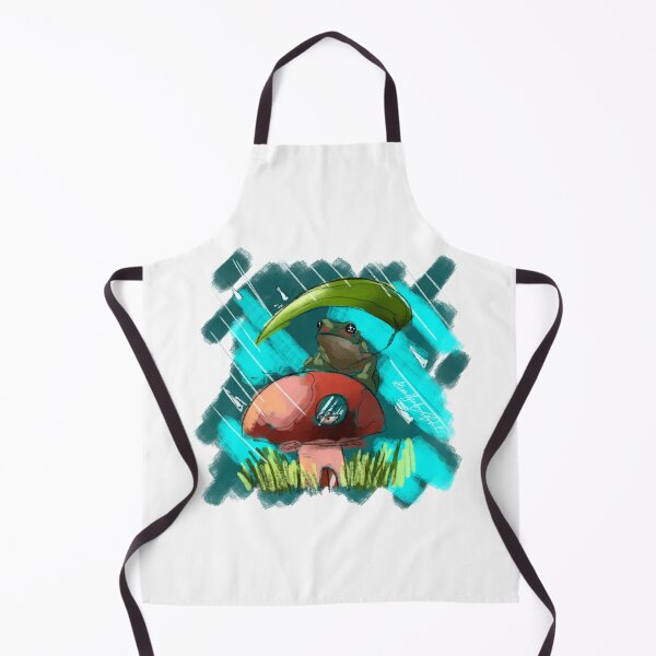 Item preview, Little frog on a rainy afternoon designed and sold by artfaerie.