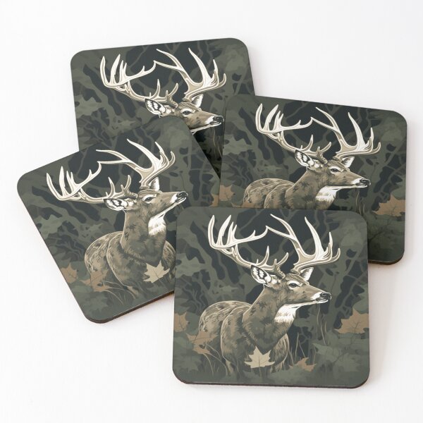 Item preview, Whitetail buck in the woods designed and sold by ShaunH78.