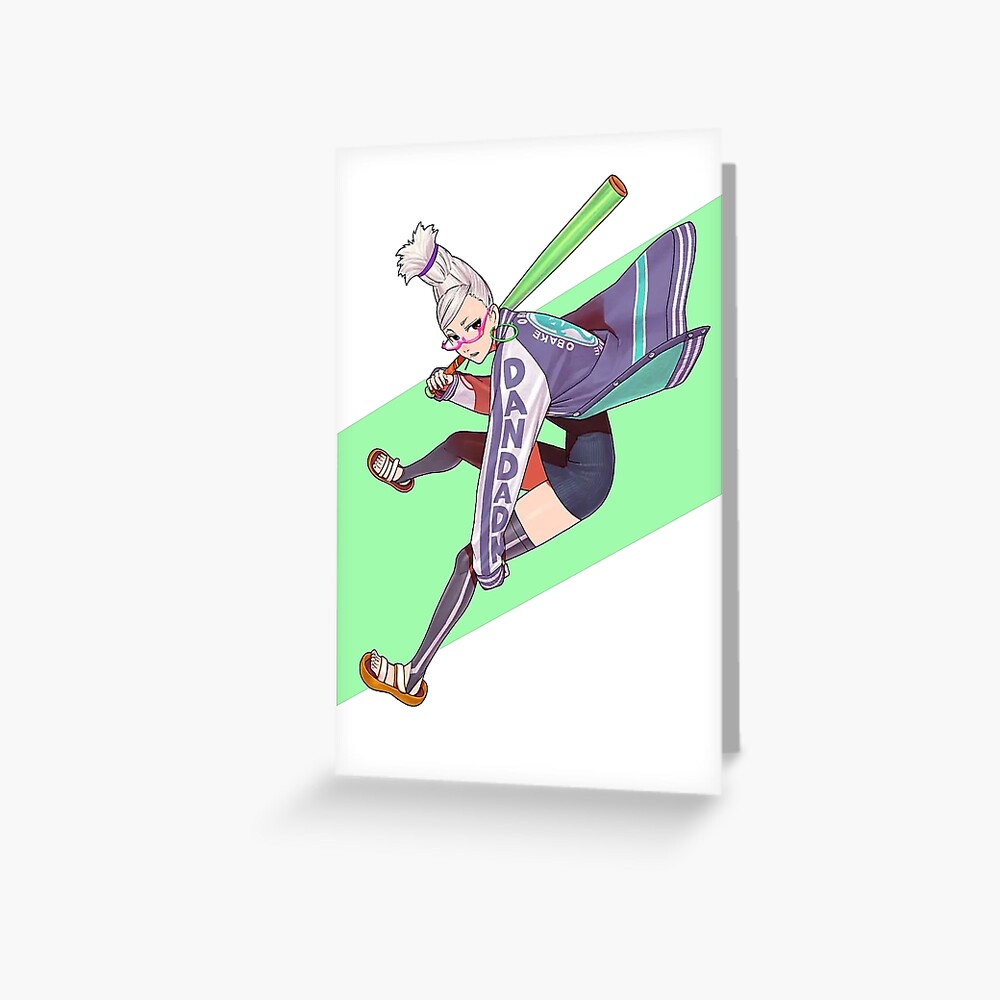 "Dandadan - Seiko Ayase" Greeting Card for Sale by MangaDoctor | Redbubble