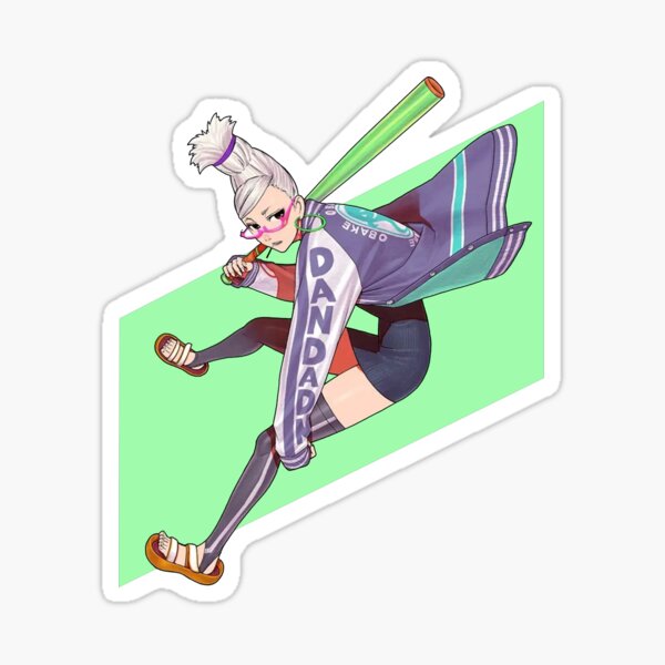 Dandadan Seiko Ayase Sticker For Sale By Mangadoctor Redbubble