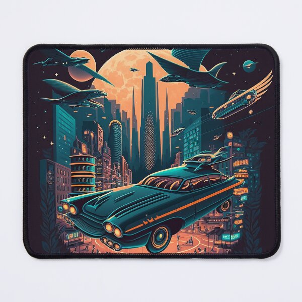 Item preview, Retro-futuristic Flying Car designed and sold by Viktor Surzhko.