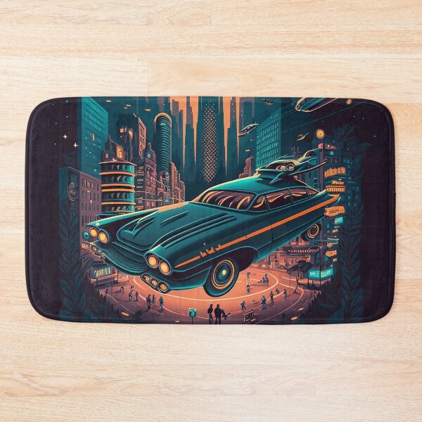 Item preview, Retro-futuristic Flying Car designed and sold by Viktor Surzhko.