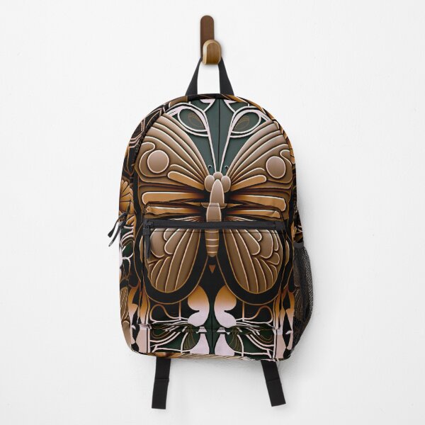 Item preview, Art Deco Butterfly Pattern | Metal Butterfly | Copper Butterfly | high resolution designed and sold by Synthetic-Intel.