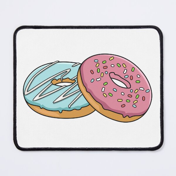 Item preview, Donut cartoon illustration designed and sold by Misscartoon.