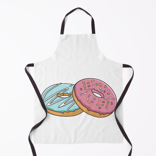 Item preview, Donut cartoon illustration designed and sold by Misscartoon.
