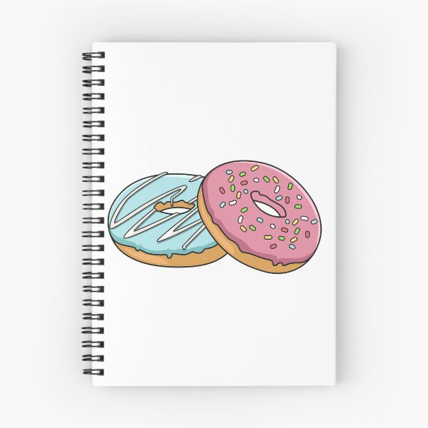 Item preview, Donut cartoon illustration designed and sold by Misscartoon.