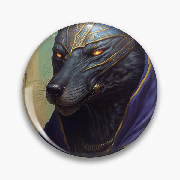 Item preview, Blue Anubis designed and sold by OccultDreams.