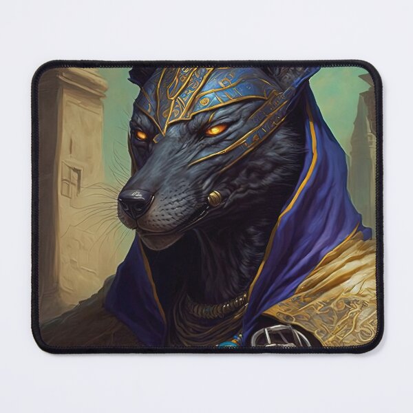 Item preview, Blue Anubis designed and sold by OccultDreams.