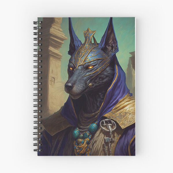 Item preview, Blue Anubis designed and sold by OccultDreams.