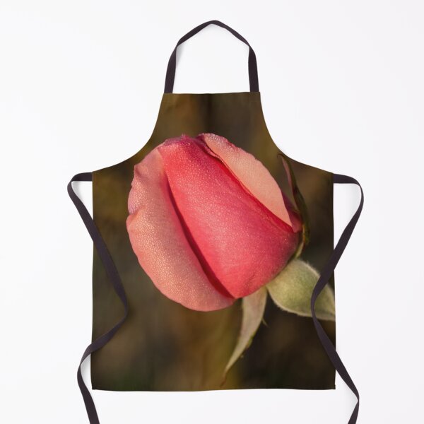 Item preview, Sweetheart Pink Promise - Dewy Petaled Rosebud About to Open designed and sold by Georgia Mizuleva.