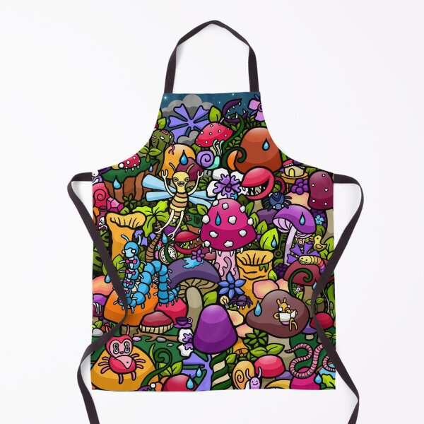 Item preview, MUSHROOM GARDEN THUNDERSTORM designed and sold by azzurroarts.