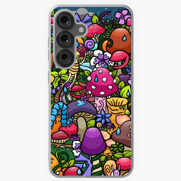Item preview, MUSHROOM GARDEN THUNDERSTORM designed and sold by azzurroarts.