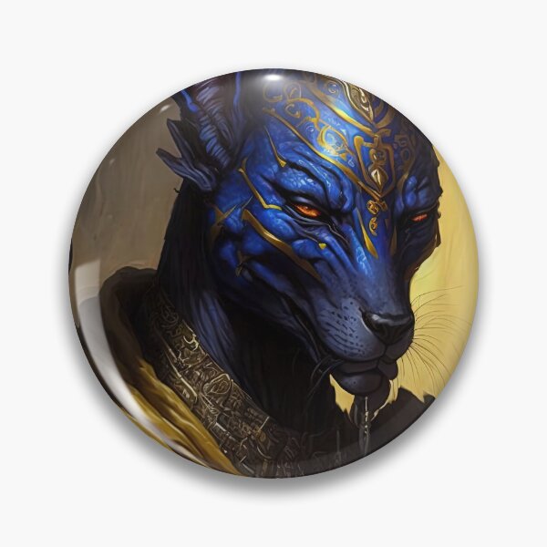 Item preview, Blue Anubis (Variation) designed and sold by OccultDreams.