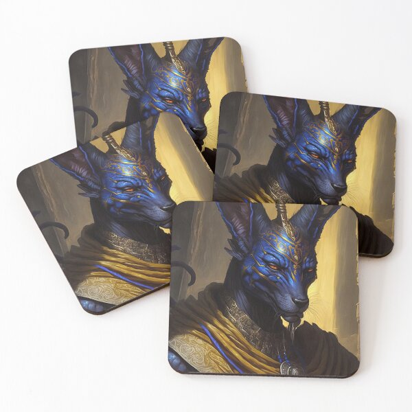 Item preview, Blue Anubis (Variation) designed and sold by OccultDreams.