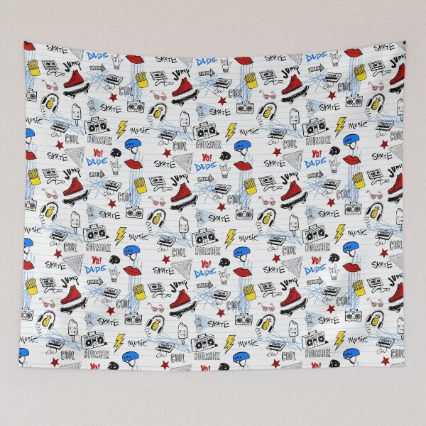 Item preview, Skateboard Pattern, Skate Pattern, designed and sold by Skateboard-Art.