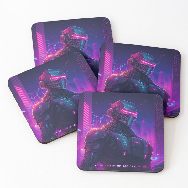 Item preview, Retrowave Robot #1 designed and sold by Viktor Surzhko.