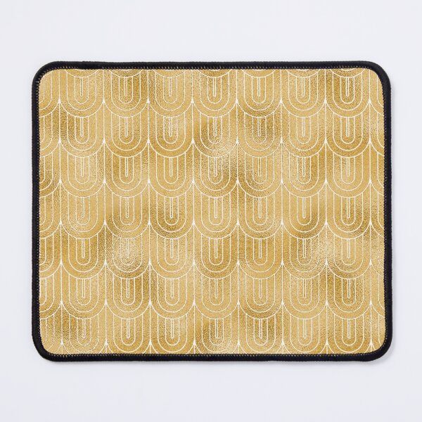Item preview, Art Deco gold and white pattern  designed and sold by GoDesign1.