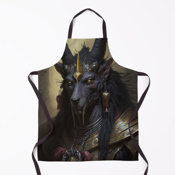 Item preview, Black Horned Anubis designed and sold by OccultDreams.