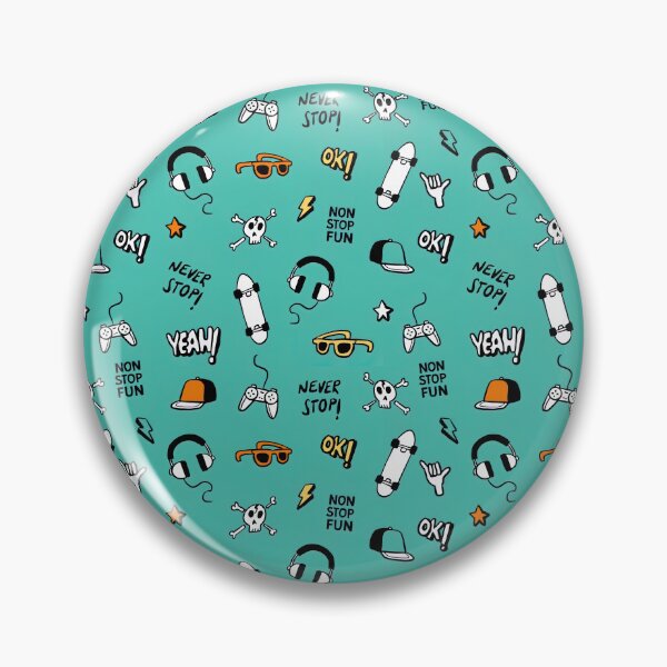 Item preview, Skateboard Pattern, Skate Pattern, designed and sold by Skateboard-Art.