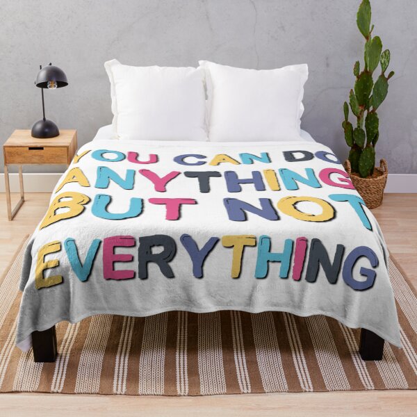 Item preview, You Can Do Anything But Not Everything Motivational Quote Saying designed and sold by Emotionville.