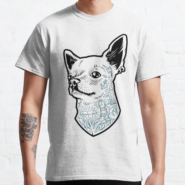 Tattooed Chihuahua Classic T-Shirt