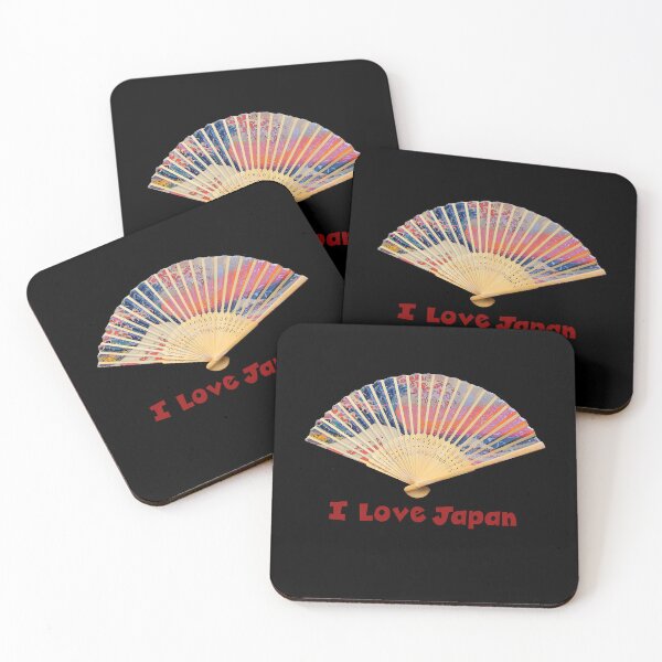 Item preview, Japanese fan - I Love Japan  (+ View this design on 75+ products) designed and sold by Julien Hebbrecht.