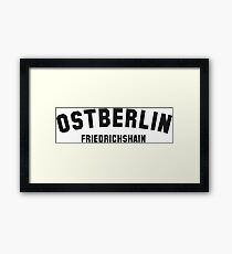 FRIEDRICHSHAIN Framed Print